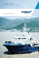 Topaz Johor / Jurong Vessel Specifications Sheet